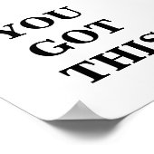 Vous Avez Cette Poster Minimaliste (Coin)