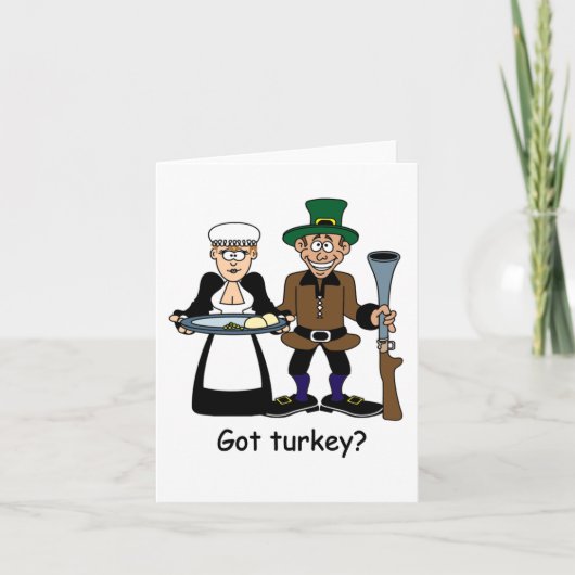 Vous avez de la dinde? cartes (Devant)