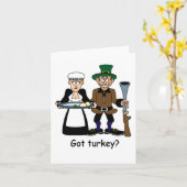 Vous avez de la dinde? cartes (Fleur jaune)