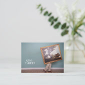 Vous avez de l'art ? Cartes de visite de Chubby (Debout devant)