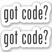 vous avez du code ? Stickers Couper 2 sur mesure p (Devant)