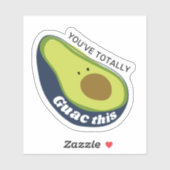 Vous avez entièrement Guac ce sticker Vinyl (Feuille)