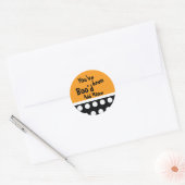 Vous avez été Boo'd Treat Bag Sticker (Enveloppe)