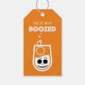 Vous avez été BOOZED ! Étiquettes-cadeau (Devant)