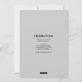 Vous avez été encadré Invitation à la remise des d (Dos)