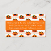 Vous avez été réservé Carte Note Halloween (Dos)