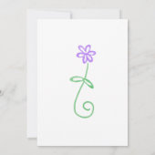 Vous avez été sélectionné - Invitation Anniversair (Dos)