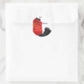 Vous avez été vilain sac de charbon étiquettes cad (Sac)