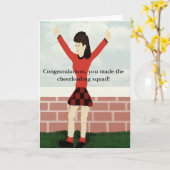 Vous avez fait la carte cheerleading de peloton (Fleur jaune)