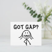 Vous Avez Gap ? Cartes postales (Debout devant)