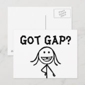 Vous Avez Gap ? Cartes postales (Devant / Derrière)