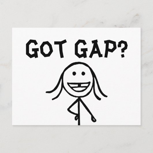 Vous Avez Gap ? Cartes postales (Devant)