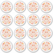 Vous avez Happy Mail Super Smile Sticker Feuille (Devant)