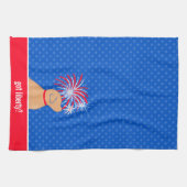 Vous avez la liberté ? Serviette de cuisine pour c (Horizontal)