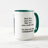 Vous avez les nouveaux superpuissances - Mug (Devant droit)