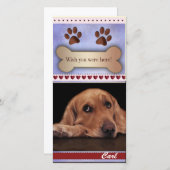 Vous avez manqué un modèle photo de chien (Devant / Derrière)