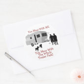 ... Vous Avez Mess Avec Les stickers de Trailer Pa (Enveloppe)