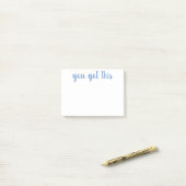VOUS AVEZ OBTENU CES Notes Post-it (Sur un bureau)