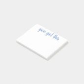 VOUS AVEZ OBTENU CES Notes Post-it (Incliné)