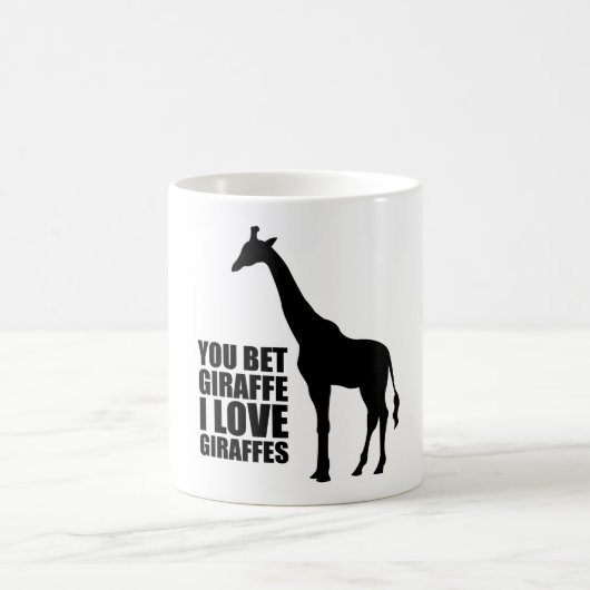 Vous avez parié la tasse de girafes d'amour de la (Centre)
