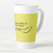 Vous avez survécu 100% Mug - Citation Motivationne (Angle droit)