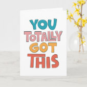 Vous Avez Totalement Cette Carte De Voeux Encourag (Fleur jaune)