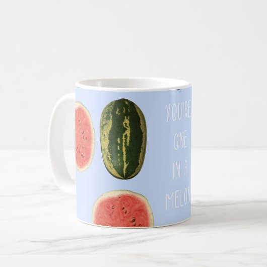"Vous avez un ans cadeau de tasse de Merci de (Devant gauche)