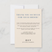 Vous avez une affaire de bon goût merci (Dos)