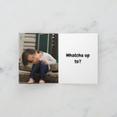 VOUS AVEZ UNE CARTE D'AMITIÉ (Intérieur)