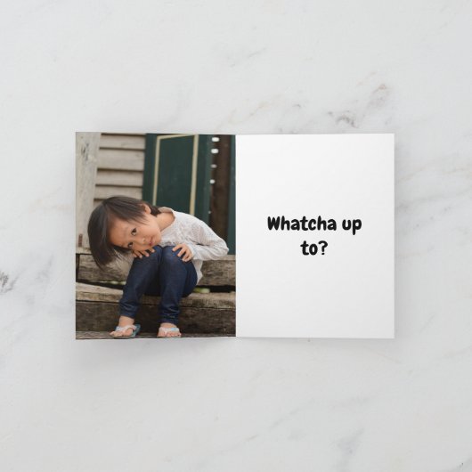 VOUS AVEZ UNE CARTE D'AMITIÉ (Intérieur)