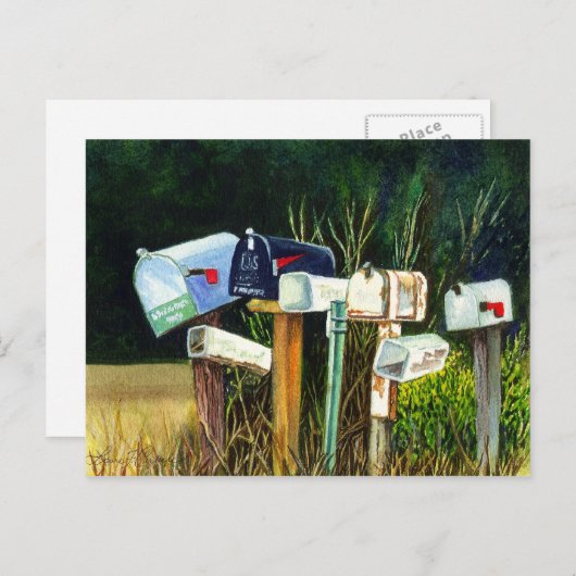 Vous avez une carte postale (Devant / Derrière)