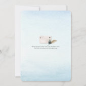 Vous avez une invitation au Baby shower de message (Dos)