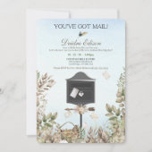 Vous avez une invitation au Baby shower de message (Devant)