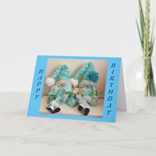 VOUS AVOIR POUR UNE CARTE D'ANNIVERSAIRE "TWIN" (Devant)