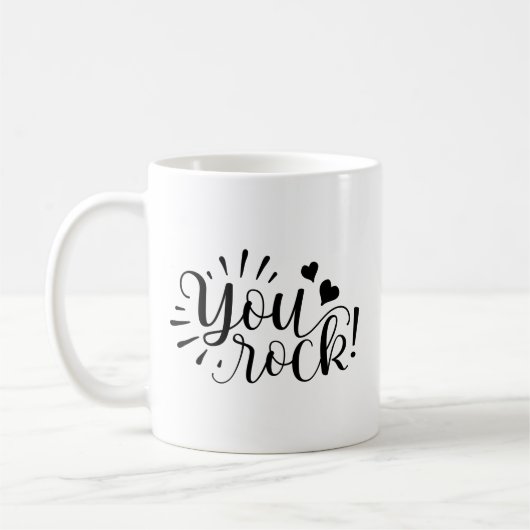 Vous basculez la tasse de café (Gauche)