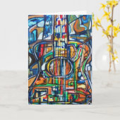 Vous basculez mon monde - carte de voeux par (Fleur jaune)