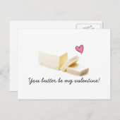 vous beurrez soyez ma carte de valentine (Devant / Derrière)