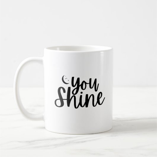 Vous Brille Lune Mug (Gauche)