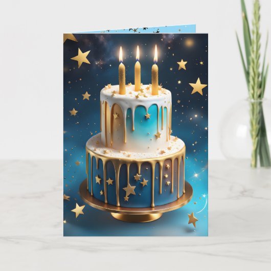 Vous Brillerez Comme La Carte D'Anniversaire Des É (Devant)