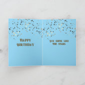 Vous Brillerez Comme La Carte D'Anniversaire Des É (Intérieur)