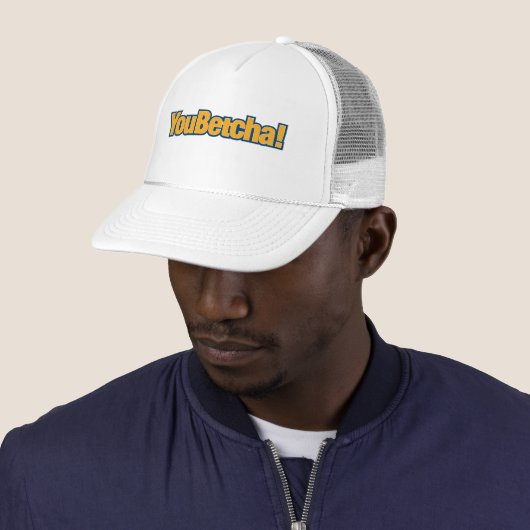 Vous Casquette de baseball Betcha (En situation)