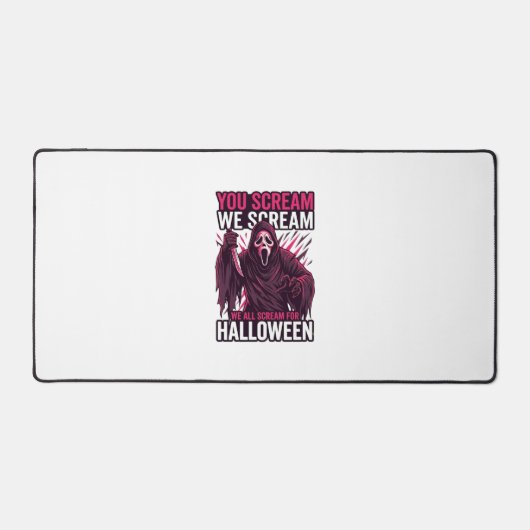 Vous criez Nous Halloween Ghostface Couteau Sangla (Recto)