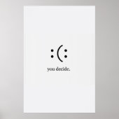 Vous décidez de poster un sourire (Devant)