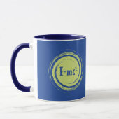 Vous d'Einstein importez à moins que… tasse bleue (Gauche)