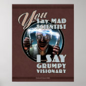Vous dites Mad Scientist... affiche (16x20") (Devant)