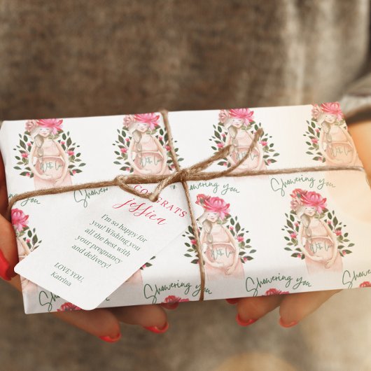 Vous Doucher Avec Amour Envelopper Feuilles De Pap