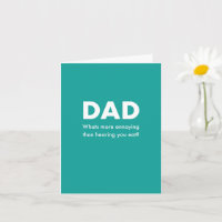 Vous entendez mâcher la carte Papa Misophonie