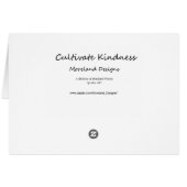 Vous envoyant un bouquet de bonheur (Dos Horizontal)