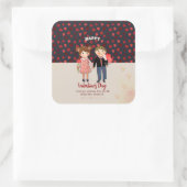 Vous envoyer beaucoup d'amour Sticker Valentine (Sac)