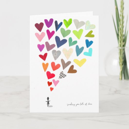 Vous envoyer beaucoup de carte d'amour (Devant)